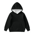 thumbnail image 3 of WOYY Girls Hooded Sweatshirt Casual Cute Print Pullover Hoodie for Kids, Sizes 3-13, 3 of 4