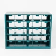 thumbnail image 3 of 25Pc Combined Transparent Drawer Storage Cabinet Detachable Black Parts Box Hardware Sorting Box, 3 of 5