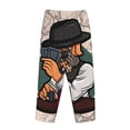 thumbnail image 5 of Daiia Pug Dog Women's Sleep Pant with Pockets and Drawstring,Pajama Pants-Large, 5 of 9
