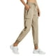 thumbnail image 1 of Pantalones cargo Libin para mujer, informales, para salón, atletismo, pista, gimnasio, playa, trabajo activo, paracaídas tácticos, tamaño mediano, caqui, XS, 1 of 6