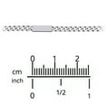 thumbnail image 5 of Open Curb Bracelet with Blue Enamel Bars, 5 of 5