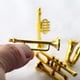 thumbnail image 4 of Mini casa de , instrumento Musical en miniatura, modelo de muebles en miniatura, saxofón artesanal, adorno de tambor, juguetes DIY, 4 of 9