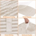 thumbnail image 4 of Cesto de ropa Lifewit, grande, plegable, 3 unidades, 80 L, negro, 4 of 8