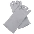 thumbnail image 2 of par de guantes con protección UV para mujer, sin dedos, para exteriores, bloqueador solar, ciclismo., 2 of 6