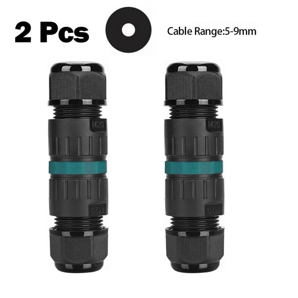 M20 Waterproof Connector 512mm Pushtype Quick Connect Wire Cable