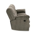 thumbnail image 3 of Bowery Hill Contemporary Fabric & Wood Reclining Sofa in Gray, 3 of 7
