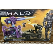 Mega Bloks Halo UNSC Rockethog Vs. Covenant Anti-Air Turret
