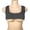 Dark Gray, variant on Ultra Short Solid Round‑Neck Crop Tank Top Super Short Seamless Stretch Fabric Lightweight Breathable Trendy Layering Piece For Festival Beach Club And Casual Summer Looks Wine M