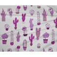 thumbnail image 5 of oneOone Polyester Lycra Fuschia Pink Fabric Cactus Craft Projects Decor Fabric Printed By The Yard 56 Inch Wide, 5 of 5