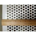 thumbnail image 2 of 2'x2' White Plastic Perforated Tile with 3/8" holes-2 Pack, 2 of 5