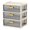 3-L, variant on Elegant Multitier Desk Drawer Storage Cabinet Home Accessory Supplies for Efficient Workspaces Organization
