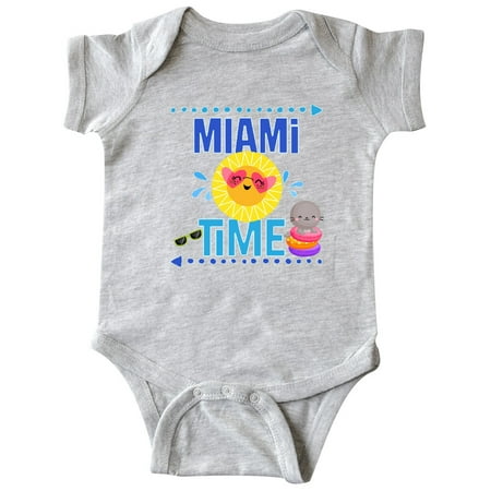 

Inktastic Miami Florida Vacation Gift Gift Baby Girl Bodysuit