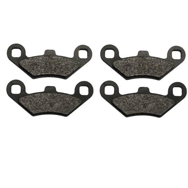 Front /& Rear Semi-Metallic Brake Pads 1988-1999 Polaris Trail Boss 250 2x4 /& 4x4