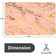 thumbnail image 2 of Image of Pink Texture Bath Rugs 16x24 Inch Non Slip Bath Mat Quick Dry Super Absorbent Thin Bath Rug Fit Under Door Washable Bath Floor Rugs for Bathroom Bathtub Shower Sink,Multi 4, 2 of 6