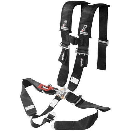 - Dragonfire Racing 14-0037 5pt. 3in. SFI Approved Racing Harness - Black