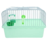 WHAMVOX Portable Bird Cage for Lovebirds Spacious Bird Carrier with Perch Food Box Waterer Travel Cage with Handle Portable Small Pet Carrier Cage