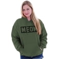 thumbnail image 5 of Crazy Cat Lady Meow Kittycat Lover Hoodie Sweatshirt Women Brisco Brands L, 5 of 6