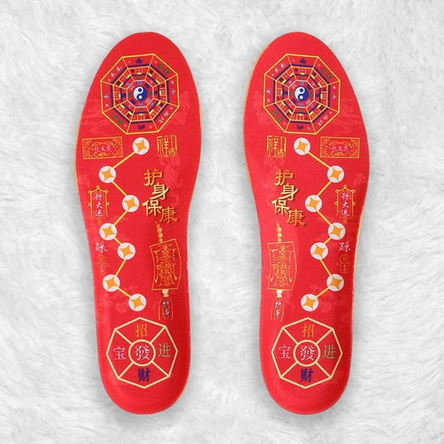 Plantillas para zapatos de apoyo de año nuevo, almohadillas para pies Absorción de impactos para hombres y mujeres Inserciones para uso diario Esquí 45-46 Baoblaze Plantillas