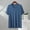 Dark Blue1, variant on Men's Modal Blend Short Sleeve V-Neck Solid Color Comfortable Casual Top – 20% Modal, 40% Cotton, 40% Polyester S-5XL
