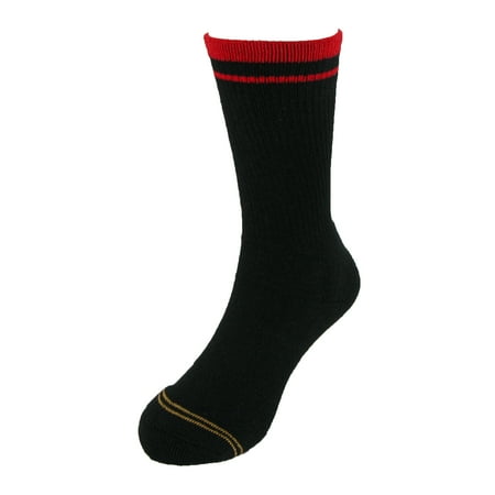 Gold Toe Boys' Athletic Crew Socks (Pack of 6)