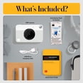 thumbnail image 4 of Kodak Printomatic Instant Print Camera - Portable Camera Prints on Zink 2x3" Photo Paper - Gray, 4 of 8