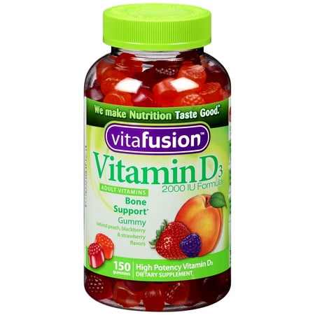 Vitafusion™ Vitamin D3 2000 IU Formula Gummy Vitamins Dietary Supplement 150 ct Bottle