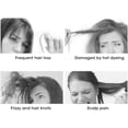 thumbnail image 4 of Cepillo para Desenredar el Cabello: Peine Profesional con Diseño Portátil para el Peinado del Cabello Rizado (Negro), 4 of 4