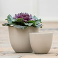 thumbnail image 4 of Root & Vessel Bola Round Planter, Bone, 9", 4 of 4