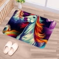 thumbnail image 5 of Unicorn Polyester Non-Slip Machine Washable Bath Rug Outdoor Carpet Bath Rugs, 5 of 6