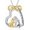 dog necklace, variant on Cute Animal Necklace for Women 925 Sterling Silver Jewelry Gift for Birthday Christmas