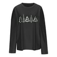 thumbnail image 4 of gakvbuo Christmas Sweater for Women Pullover Tops Fall Tunic Blouse Hoodless Sweatshirt 1, 4 of 4