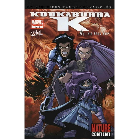 Kookaburra K #1 VF ; Marvel Comic Book