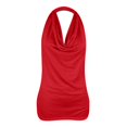 thumbnail image 4 of YAYUBA Long Tank Tops for Women Plus Size Tops Backless Vest Sleeveless Neck Tank Women Blouse Cowl Drape Women's Blouse Workout Tops Basic Going Out Clothes 2026, 4 of 4