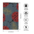 thumbnail image 4 of Kll Ladybug Ultra Absorbent & Soft Hand Towels For Bath, Hand, Face, Gym And Spa-27.5x16in, 4 of 9