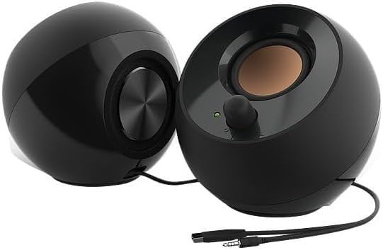 Creative Labs 51MF1680AA000 System Speaker Creative Pebble WW-R N, Black