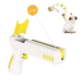 thumbnail image 1 of Labymos Interactive Cat Toy with Feather Ball Cat Rod Chaser Playing Toys Exercise Kitten Toys, 1 of 8