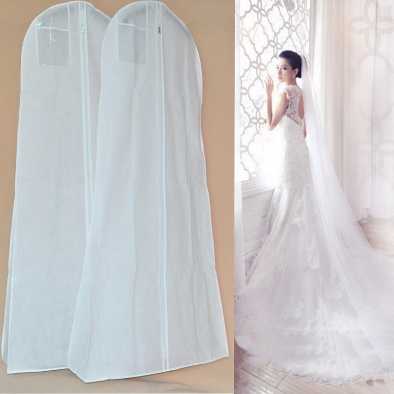 Dustproof Wedding  Dress  Bridal  Gown  Garment  Cover Hanging 