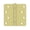 Gold, variant on Deltana S44R4BB10B 4" x 4" x 1/4" Radius Hinge; Ball Bearings; Oil Rubbed Bronze Finish