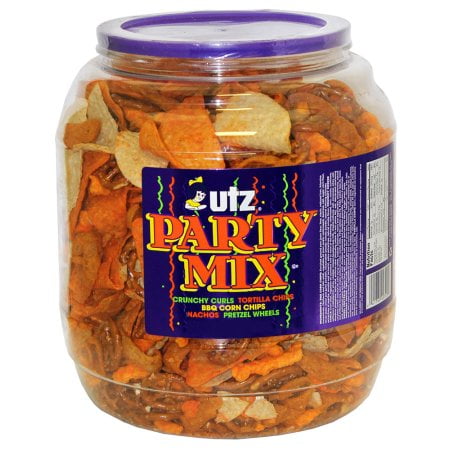 Utz Party Mix Barrel, 43 Ounce by
