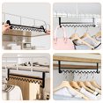thumbnail image 2 of SHISUYAN 1Set Bedside Clothes Hook Rack 15.7X3.9X1.3Inch Iron Material Rectangular Shape Simple Design, 2 of 8