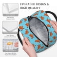 thumbnail image 3 of Salouo Turtle for Insulated Lunch Bag for Women/Men - Leakproof Cooler Tote Bag Organizer - Reusable Lunch Box for Office Picnic Hiking Beach-One Size, 3 of 6