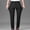 Black, variant on Mens Stretch Dress Pants, Men's Classic Fit Casual Pants Lightweight Flat Front Golf Work Suit Pants on Clearance