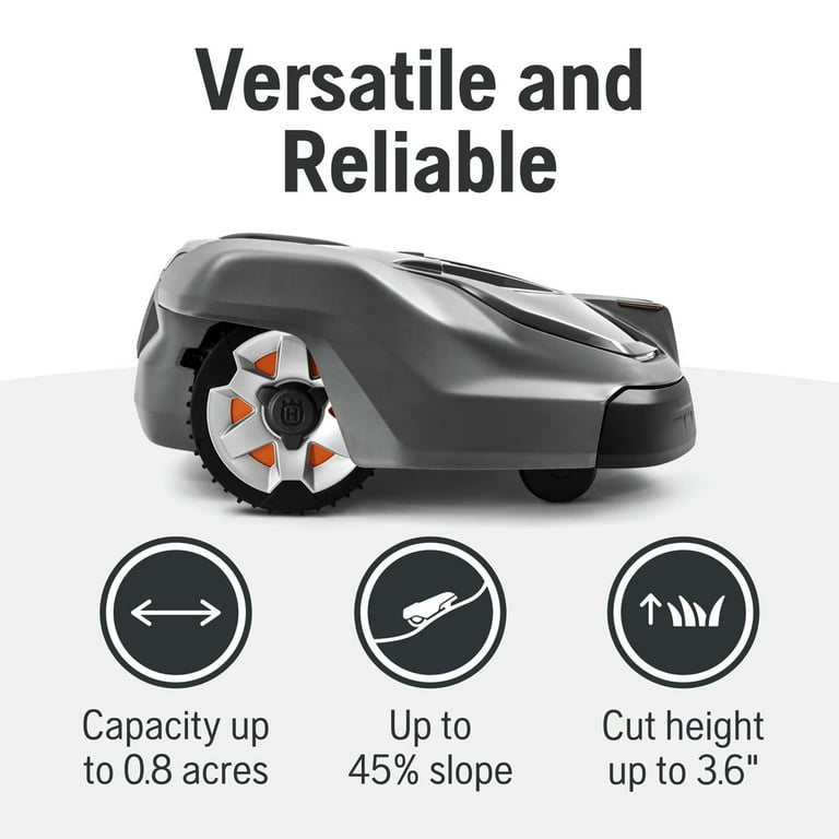 Husqvarna 430XH Robotic Lawn Mower, GPS Assisted, Self Husqvarna 430XH Robotic Lawn Mower, GPS Assisted, Self