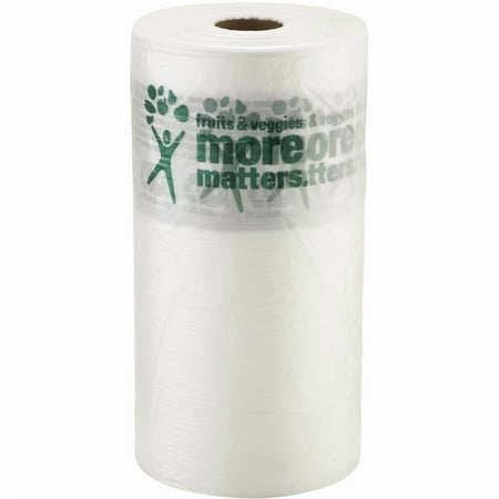 Inteplast Group Produce Bags, 9 microns, 10" x 15", Clear, 1400/Roll, 4 Rolls/Carton -IBSPHMORE15NS