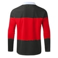 thumbnail image 5 of Vedolay Polo Shirt for Men Long Sleeve Polo Shirts Casual Slim Fit Solid Soft Pocket Shirt Red,XL, 5 of 5