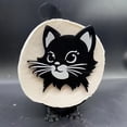 thumbnail image 7 of OIUR 1Pc/2Pcs Cat Toilet Roll Holder Tissue Paper Roll Storage Stand 3D Printed Black Cat Toilet Paper Holder Shelf Bathroom Organizer, 7 of 7