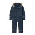 thumbnail image 4 of Youmylove Soft Comfy Snowsuit Children Boys Ski Suit Thermal Ski Winter Warm Snow Overall Windproof Suit Removable Hood Mud Suit Outdoor Toddler Jumpsuits Clothing Playwear, 4 of 6