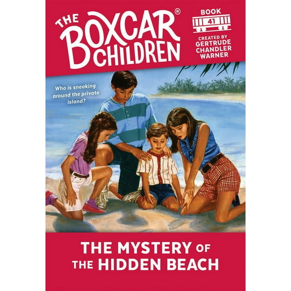 Boxcar Children Mysteries The Mystery of the Hidden Beach, Book 41, (Paperback)