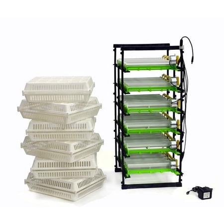 Hatching Time DIY Setter & Hatcher Kit Hatch 180 Chicken Eggs (6) Egg Turners & (6) Hatching Baskets Conturn180TM Cimuka Prodi Automatic Chicken Turkey Duck Pheasant Partridge and Quail