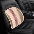 thumbnail image 6 of Mesh Back Support, Back Rest Cushion for Car Office Chair, with Breathable Mesh, Ergonomic Back Support Seat Cushion, Car Support Beige, 6 of 9